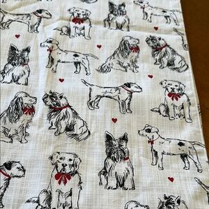 Dog Print - Valentines Table Runner - Bella Lux